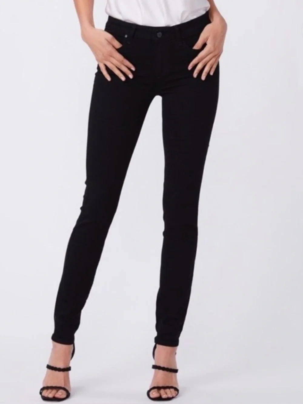 PAIGE verdugo ultra skinny jeans Black